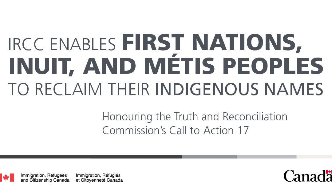 Indigenous peoples to reclaim their traditional names